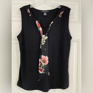 Adele & May Sleeveless Blouse Size Large